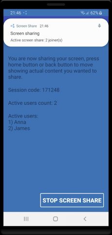 Screen Share для Android — скриншот 3