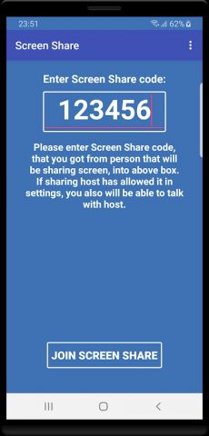 Screen Share для Android — скриншот 4