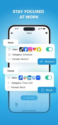 Screen Time Control для iOS — скриншот 1