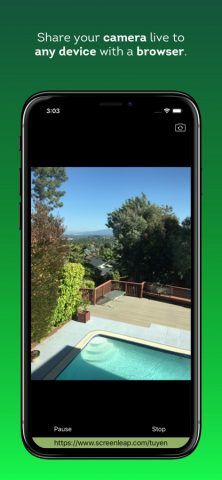 Screen and Camera Sharing для iOS — скриншот 3