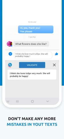 Scribens — Проверка грамматики для Android — скриншот 1