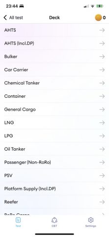 SeaTest.org для iOS — скриншот 2