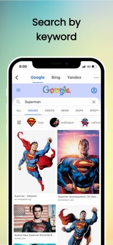 Search By Image: Multi Engines для iOS — скриншот 5
