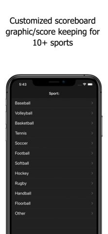 SeasonCast: Live Stream Sports для iOS — скриншот 5