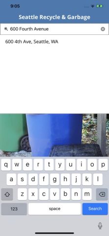 Seattle Recycle & Garbage для iOS — скриншот 2