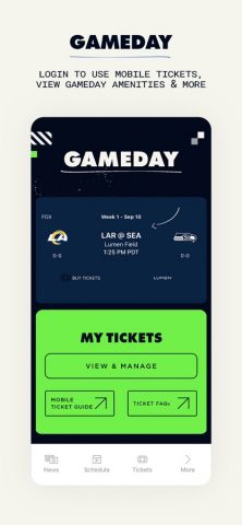 Seattle Seahawks для iOS — скриншот 4