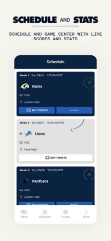 Seattle Seahawks для iOS — скриншот 5