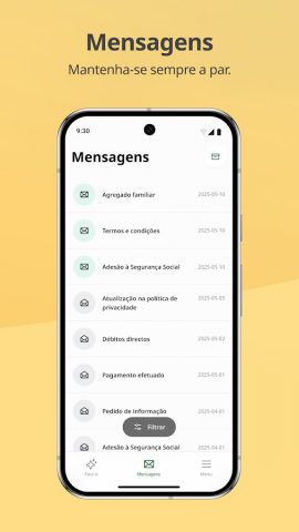 Segurança Social для Android — скриншот 4