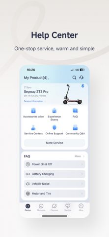 Segway Mobility для iOS — скриншот 3