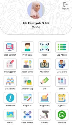 Sekolah Digital для Android — скриншот 1