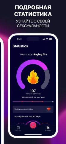 Секс Календарь: Интим Здоровье для iOS — скриншот 3