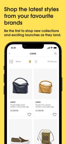 Selfridges для iOS — скриншот 5