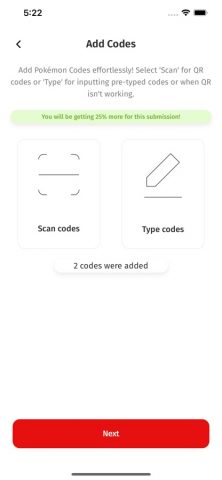 Sell Poke Codes для iOS — скриншот 2