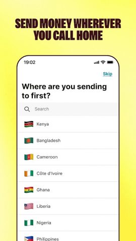 Sendwave: Send Money Abroad для Android — скриншот 2