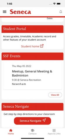Seneca Mobile для iOS — скриншот 2