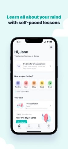 Sensa — Mental Coach для iOS — скриншот 2