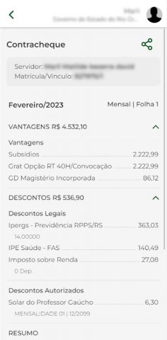 Servidor RS для Android — скриншот 4