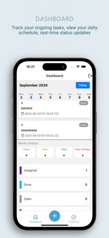 ServisSoft By WorkyBe для iOS — скриншот 3