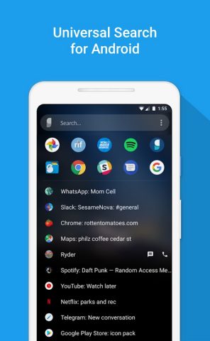 Sesame Search & Shortcuts для Android — скриншот 1