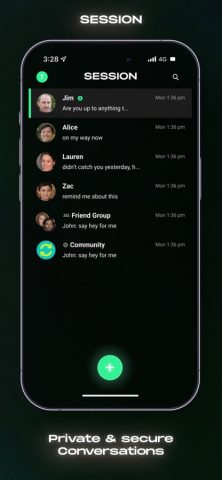Session — Private Messenger — скриншот 4
