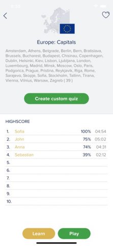 Seterra Geography (full) для iOS — скриншот 3