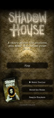 Shadow House для iOS — скриншот 1