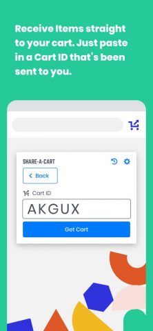 Share-A-Cart для iOS — скриншот 4