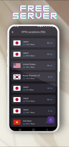 Shark VPN — Premium Protection для Android — скриншот 3