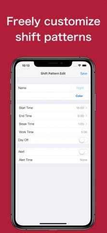 Shift Work Calendar & Notes — скриншот 4