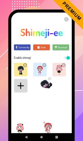 Shimeji-ee Premium для Android — скриншот 1