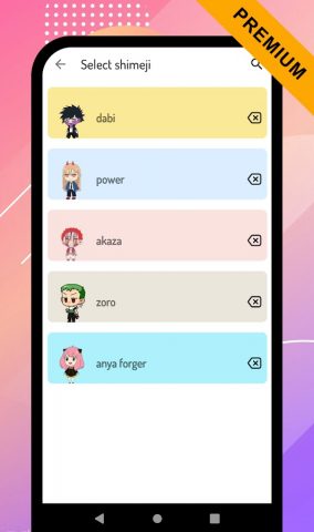 Shimeji-ee Premium для Android — скриншот 3