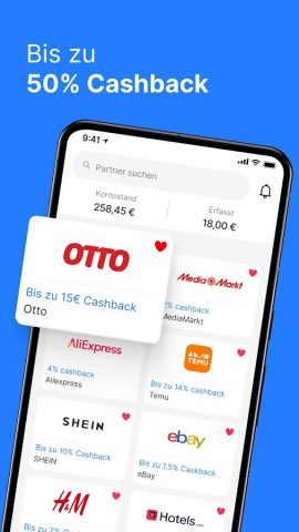 Shoop — Cashback & Gutscheine для Android — скриншот 2