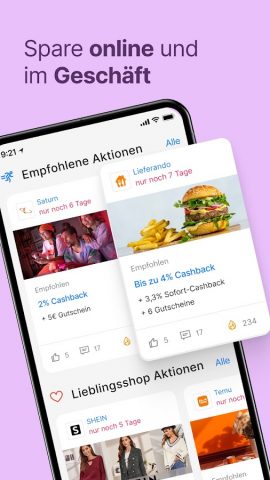 Shoop — Cashback & Gutscheine для Android — скриншот 4