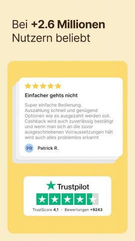 Shoop — Cashback & Gutscheine для Android — скриншот 5