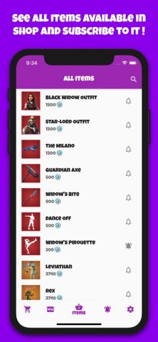 Shop Of The Day for Fortnite для iOS — скриншот 4