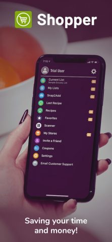 Shopper — Shopping List для iOS — скриншот 1