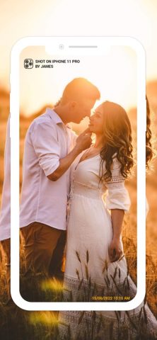 Shot On for iPhone Watermark для iOS — скриншот 1