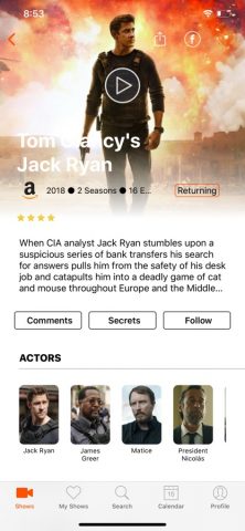 ShowFlix — Сериалы Streaming для iOS — скриншот 2