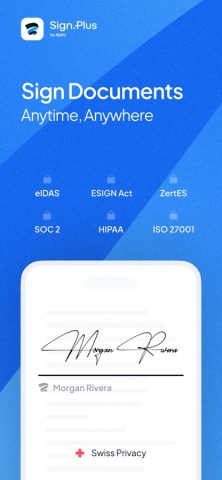 Sign.Plus — eSign & Fill Docs для iOS — скриншот 1