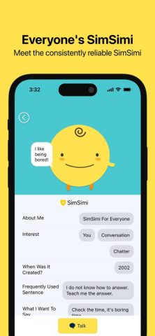 SimSimi для iOS — скриншот 1