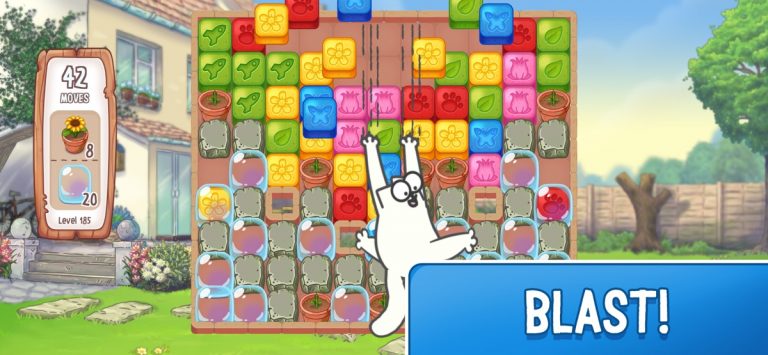 Simon’s Cat — Blast Time для iOS — скриншот 1