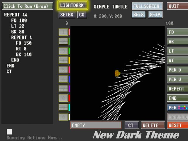 Simple Turtle LOGO для Android — скриншот 2