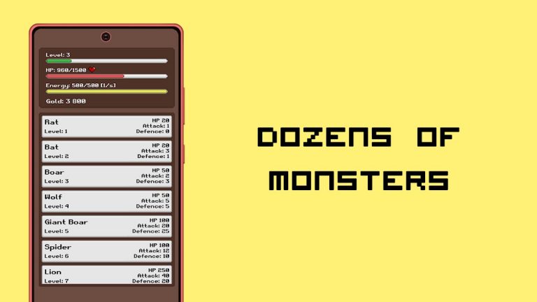 Simplest RPG — Text Adventure для Android — скриншот 3