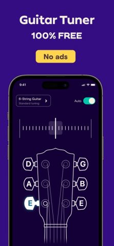 Simply Tune: Guitar Tuner для iOS — скриншот 1