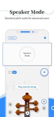 Simply Tuner — Violin, Cello для iOS — скриншот 4