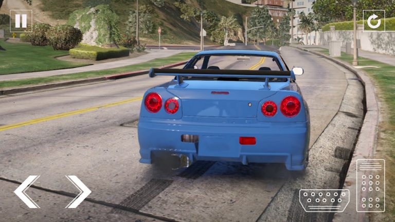 Simulator Driving Skyline R34 для Android — скриншот 2