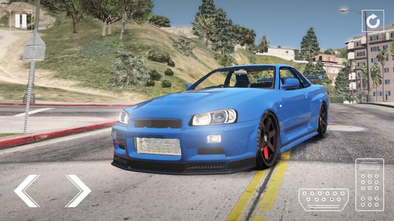 Simulator Driving Skyline R34 для Android — скриншот 5