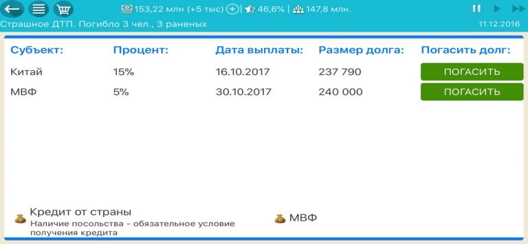 Симулятор Президента 1 для iOS — скриншот 4