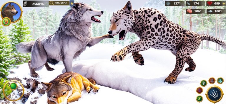 Симулятор семьи диких волков для iOS — скриншот 3