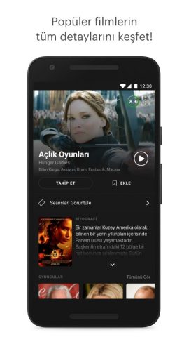 Sinemalar — Vizyon, Platform для Android — скриншот 2